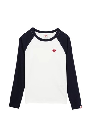 APEE™ by *A BATHING APE® heart-patch T-shirt - White