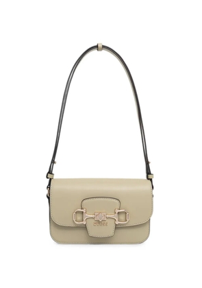 GUESS USA Janie logo-plaque shoulder bag - Green