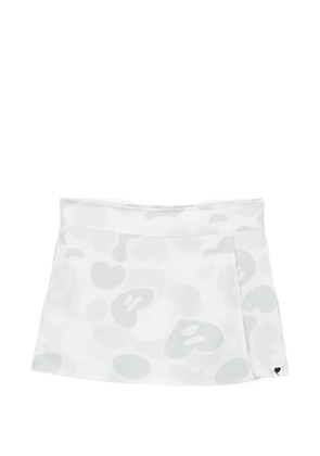 APEE™ by *A BATHING APE® camouflage-print skort - Grey
