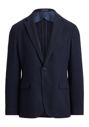 Ralph Lauren Purple Label single-breasted cashmere blazer - Blue