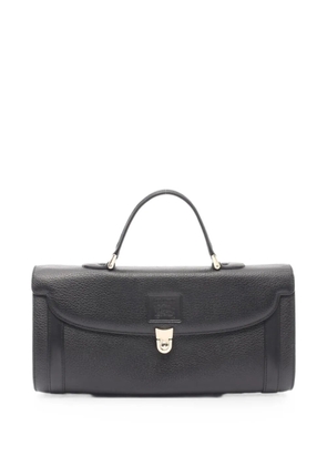 Burberry Pre-Owned 2000s logo-detail leather handbag - Black