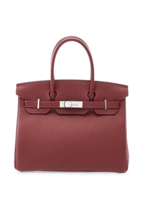 Hermès Pre-Owned 2026 30 Birkin leather tote bag - Red