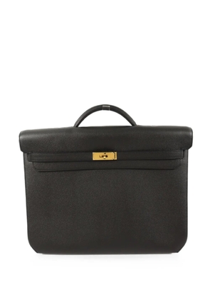 Hermès Pre-Owned Kelly Depeches laptop bag - Black