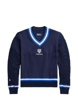 Polo Ralph Lauren Wimbledon cable-knit sweater - Blue