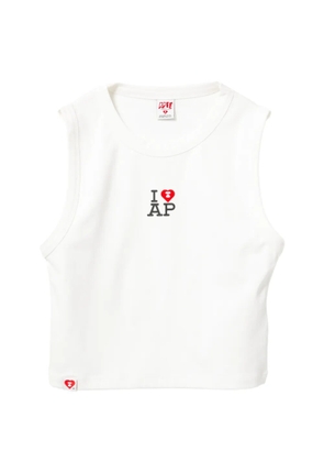 APEE™ by *A BATHING APE® ribbed-knit T-shirt - White