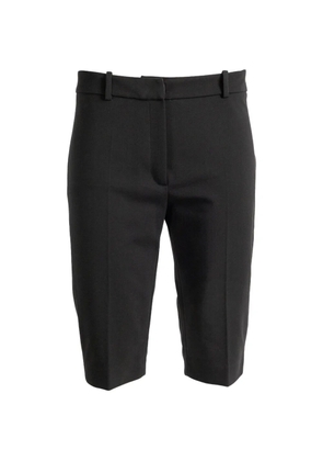 Magda Butrym pressed-crease cropped trousers - Black