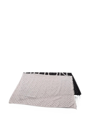 Louis Vuitton Pre-Owned 2017 Monogram Split scarf - Black