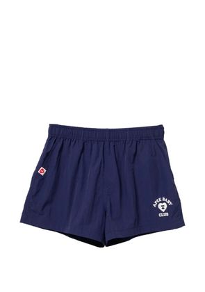 APEE™ by *A BATHING APE® blue pocket shorts