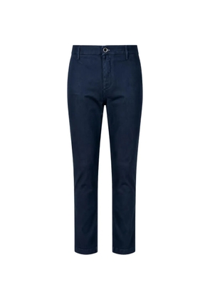 Jacob Cohën logo-patch straight-leg jeans - Blue