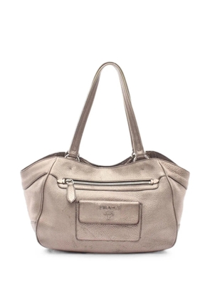Prada Pre-Owned 2000s Vitello Daino shoulder bag - Neutrals