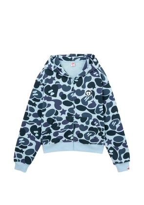 APEE™ by *A BATHING APE® camouflage-print hoodie - Blue