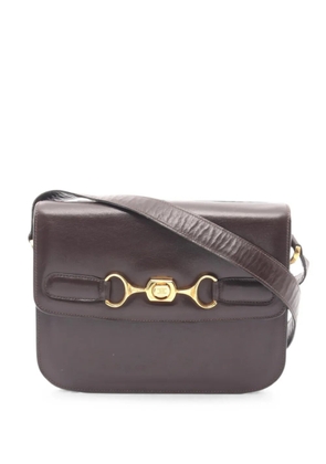 Celine Pre-Owned 2000s Macadam shoulder bag - Brown