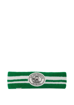 APEE™ by *A BATHING APE® striped headband - Green