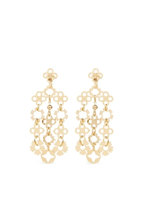 Tory Burch Forget Me Not chandelier earrings - Gold