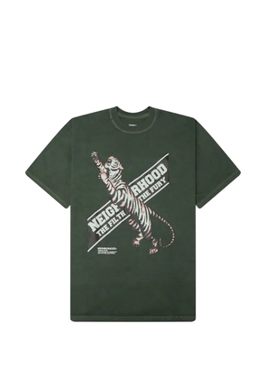 Neighborhood tiger-print T-shirt - Green
