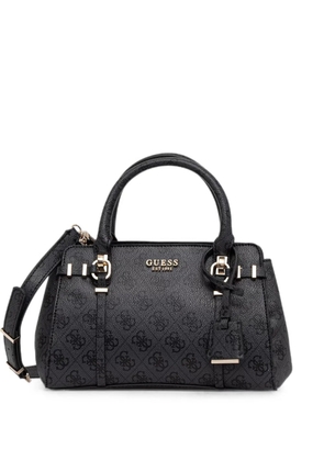GUESS USA logo-print shoulder bag - Black