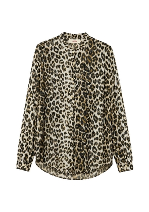 Jucca leopard-print shirt - Neutrals