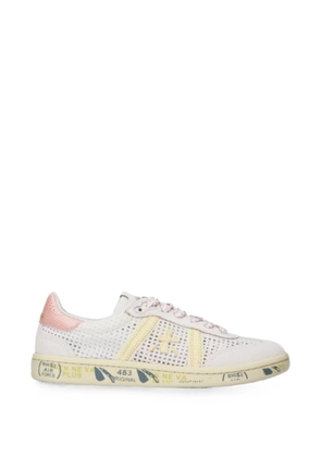 Premiata Bonnie 8287 perforated sneakers - White