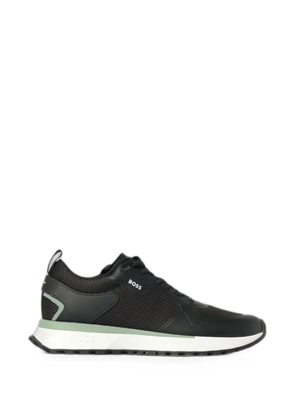 BOSS mesh panelled sneakers - Black