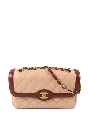 CHANEL Pre-Owned Classic Flap CC turn-lock shoulder bag CC turn-lock shoulder bag - Neutrals