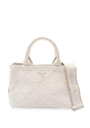 Prada Pre-Owned 2010s Canapa tote bag - Neutrals