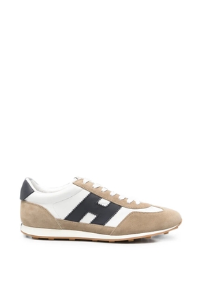 Hogan H699 logo-patch sneakers - White