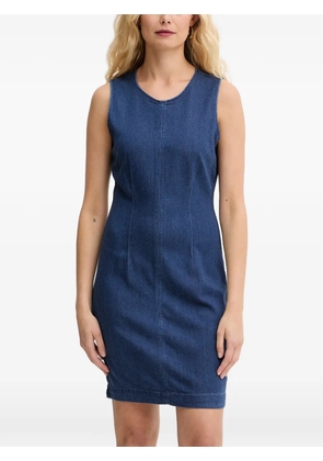 GUESS USA sleeveless panelled mini dress - Blue