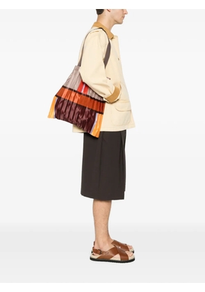 MULTITUDES BAGS Bragheria pleated tote bag - Brown