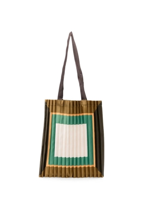 MULTITUDES BAGS Cefalu pleated tote bag - Gold