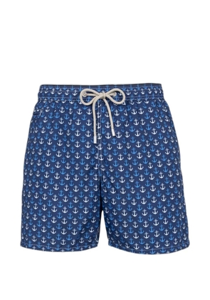 MC2 Saint Barth anchor-print drawstring swim shorts - Blue