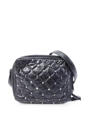 Valentino Garavani Pre-Owned Rockstud quilted shoulder bag - Black
