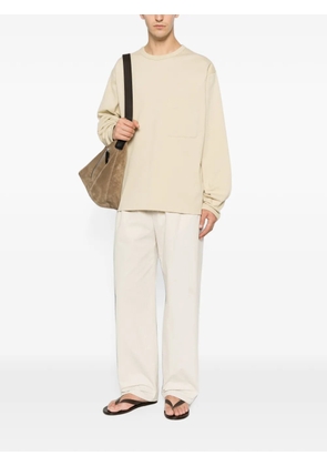 LEMAIRE long-sleeves sweatshirt - Neutrals