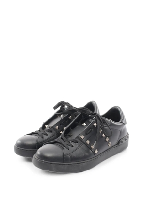 Valentino Garavani Pre-Owned 2000s Rockstud Untitled leather sneakers - Black