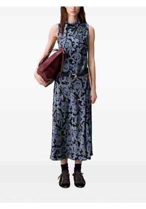 Claudie Pierlot paisley-print dress - Black