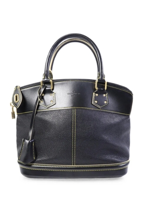 Louis Vuitton Pre-Owned PM Lockit leather tote bag - Black