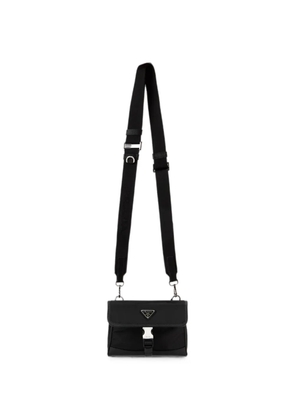 Prada logo-plaque smartphone case - Black