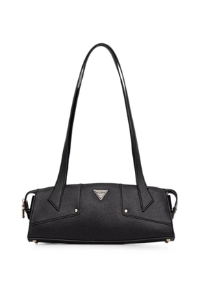 GUESS USA Darcy logo-plaque pebbled tote bag - Black
