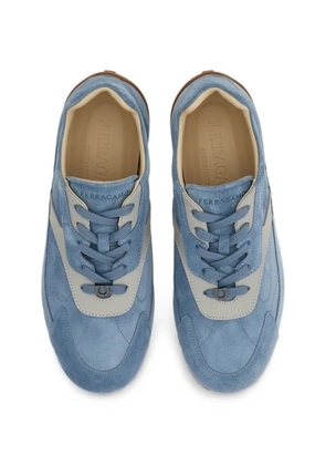 Ferragamo low top sneakers - Blue
