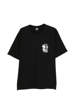 Stüssy dice-print cotton T-shirt - Black