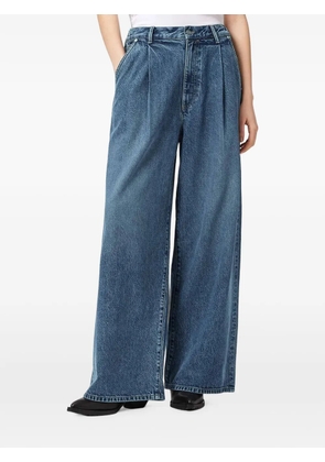 AllSaints pleated wide-leg jeans - Blue