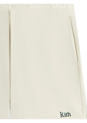 KITH Rayne II logo-print shorts - Neutrals