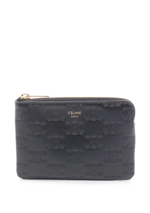 Celine Pre-Owned 2010s Triomphe coin purse - Black