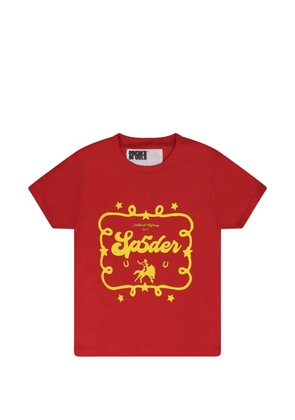SP5DER graphic-print T-shirt - Red
