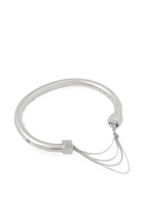 AllSaints hex-nut draped-chain bracelet - Silver