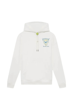 Casablanca Icon Tennis Club hoodie - White