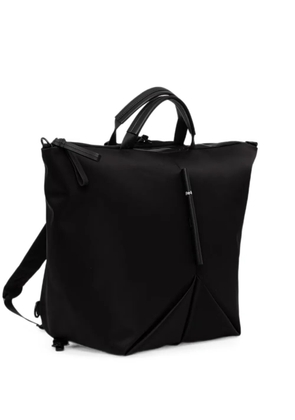 CÔTE & CIEL Tamu panelled top-handle backpack - Black