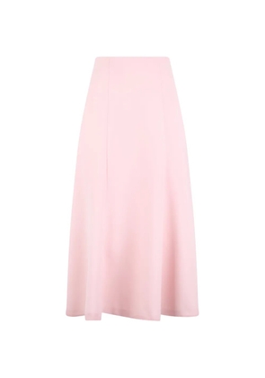 Moschino high-waisted trapeze midi skirt - Pink