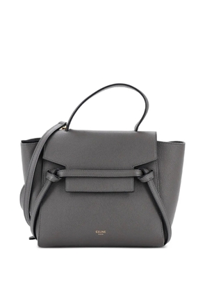 Celine Pre-Owned Belt Bag Textured Leather Nano shoulder bag - Grey