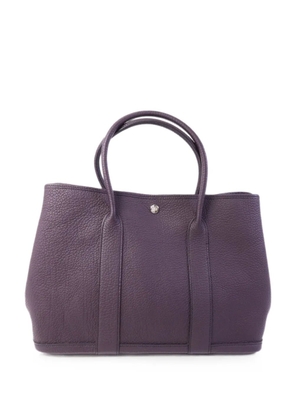 Hermès Pre-Owned 2019 PM Garden Party leather handbag - Purple