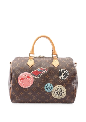 Louis Vuitton Pre-Owned 2016 30 My LV World Tour Speedy Bandoulière tote bag - Brown